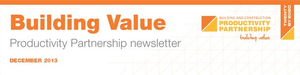 Building Value - Productivity Partnership newsletter March 2013